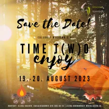 Save the date time t(w)o enjoy (Foto: Alena Bucher)